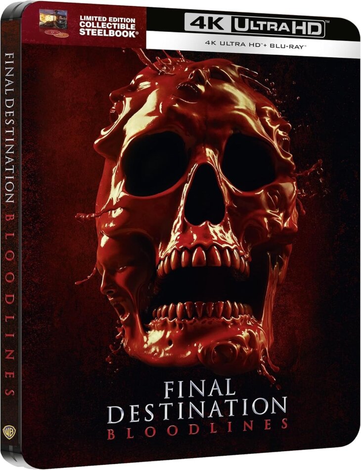 Final Destination : Bloodlines (2025) Limited Edition, Steelbook, 4K Ultra HD + Blu-ray