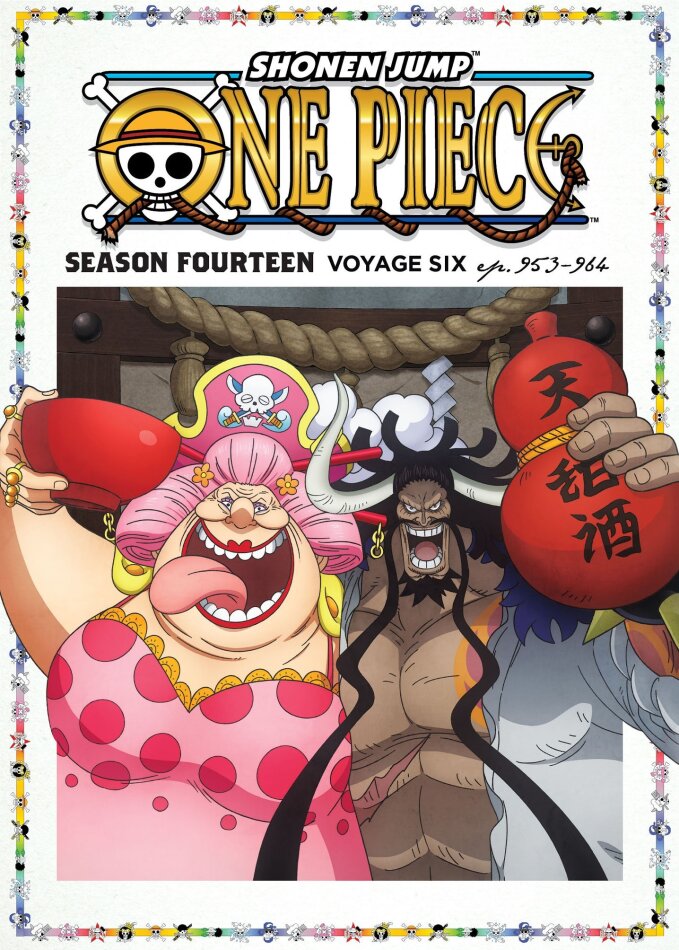 One Piece - Season 14: Voyage 6 - Episodes 953-964 Uncut, 2 Blu-rays + 2 DVDs