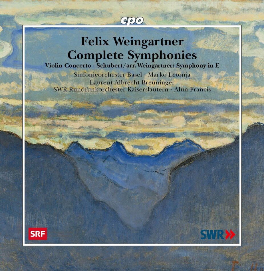 Felix Weingartner (1863-1942), Franz Schubert (arr. Weingartner), Marko Letonja, Alun Francis, … - Complete Symphonies - Violin Concerto 8 CDs