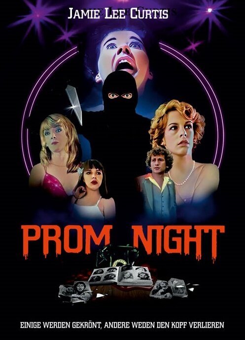 Prom Night (1980) Cover E, Limited Edition, Mediabook, 4K Ultra HD + Blu-ray + CD