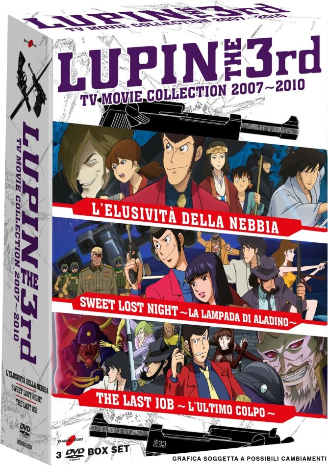 Lupin the 3rd - TV Movie Collection 2007-2010 3 DVDs
