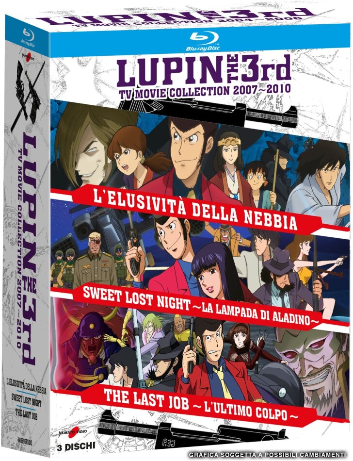 Lupin the 3rd - TV Movie Collection 2007-2010 3 Blu-rays