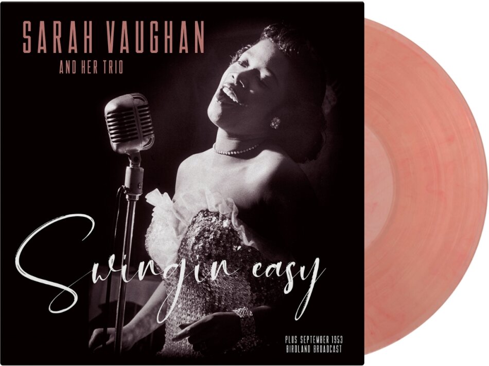 Sarah Vaughan - Swingin' Easy/Birdland 2025 Reissue, Vinyl Passion, Crystal Clear Red Vinyl, LP