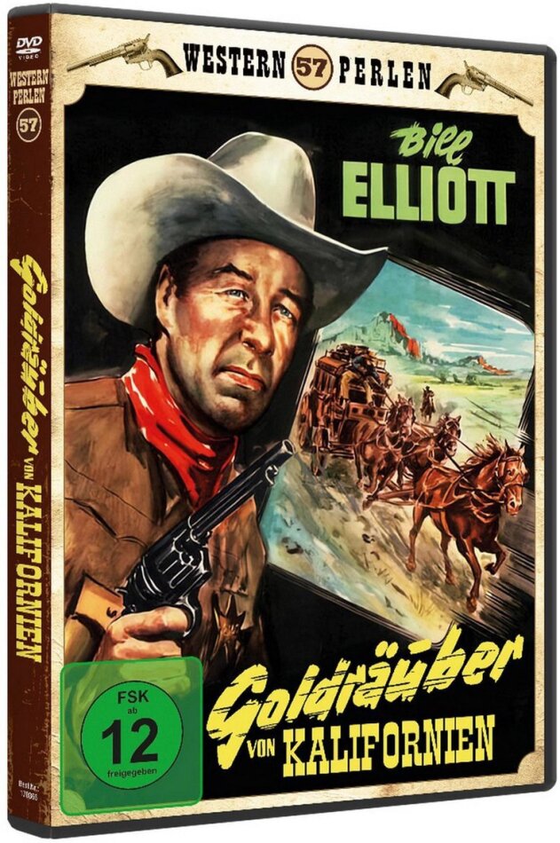 Goldräuber Von Kalifornien (1954) Western Perlen