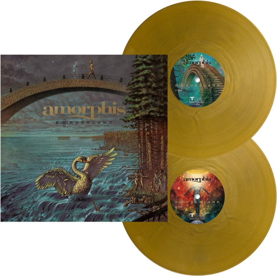 Amorphis - Borderland Bones Gold Opaque, 2 LPs