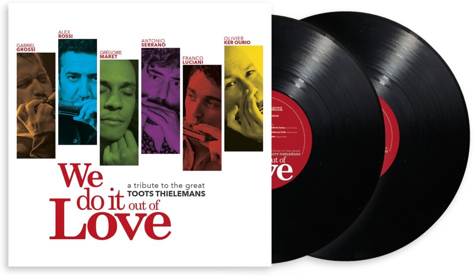 Alex Rossi - We Do It Out Of Love - A Tribute To The Great Toots Thielemans Black Vinyl, Deluxe Edition, 2 LPs