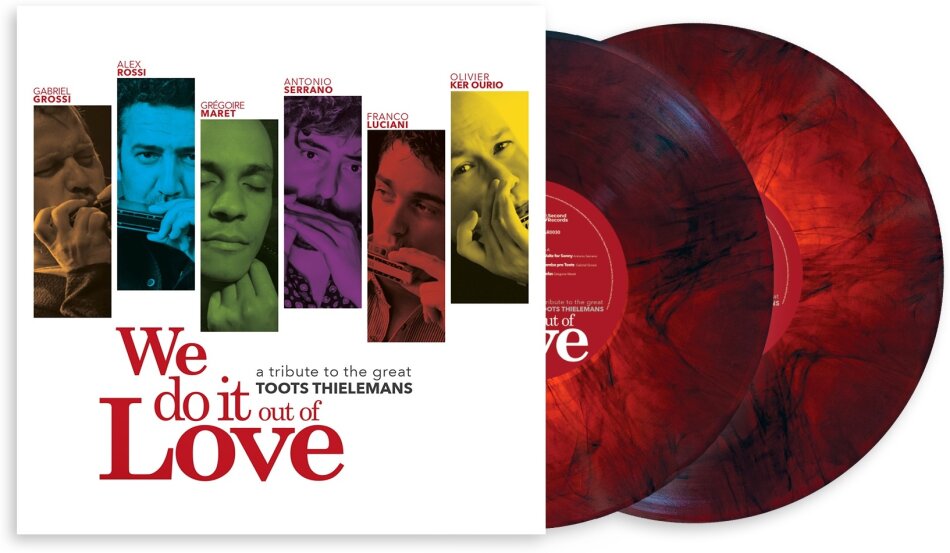 Alex Rossi - We Do It Out Of Love - A Tribute To The Great Toots Thielemans Hand Numbered, Deluxe Edition, Limited Edition, Marble Vinyl, 2 LPs