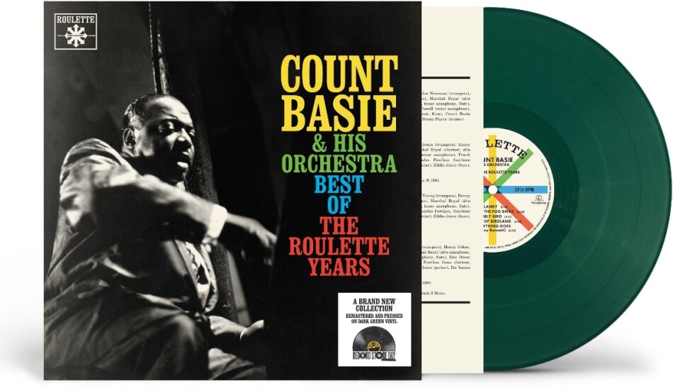 Count Basie - Best Of The Roulette Years Dark Green Vinyl, LP