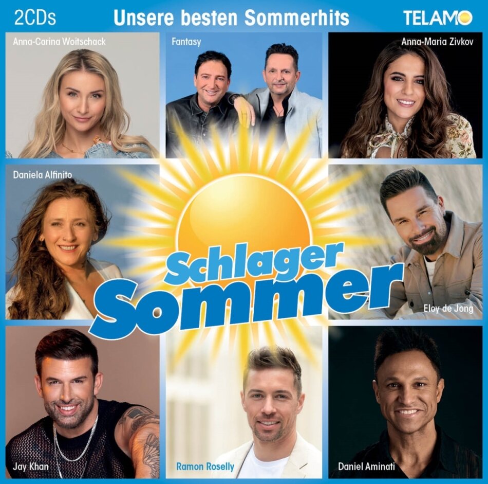 Schlager Sommer Telamo, 2 CDs