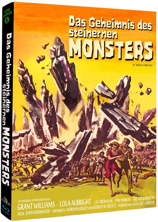Das Geheimnis des steinernen Monsters (1957) Cover A, Phantastische Filmklassiker, Limited Edition, Mediabook