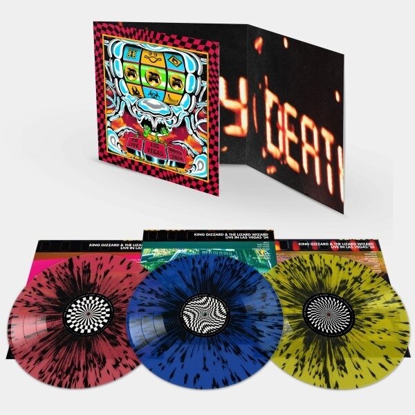 King Gizzard And The Lizard Wizard - Live in Las Vegas '24 Colored, 3 LP