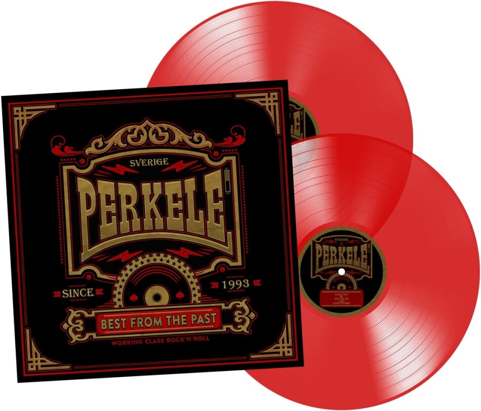 Perkele - Best From The Past 2025 Reissue, Limited Edition, Transparent Red Vinyl, 2 LPs