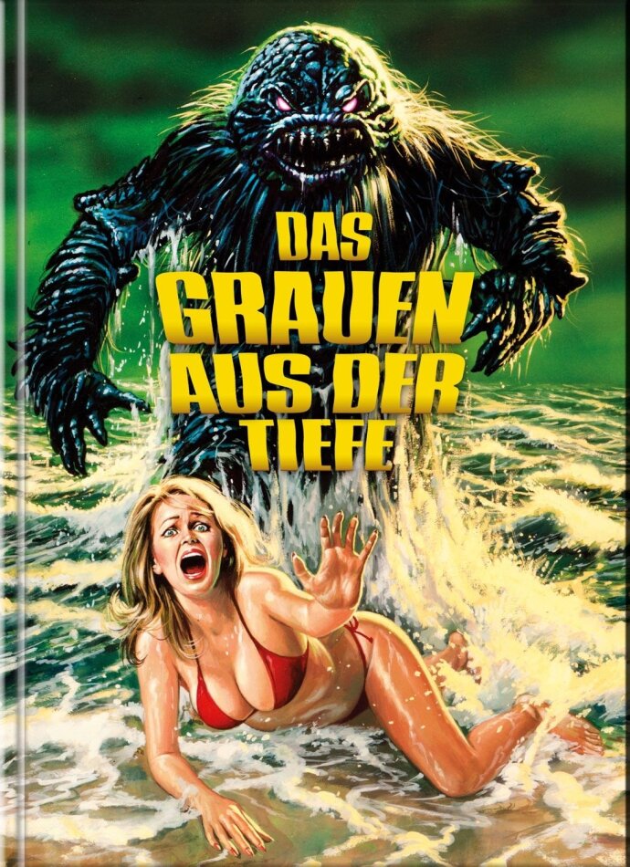 Das Grauen aus der Tiefe (1980) Cover A, Limited Edition, Mediabook, Blu-ray + DVD