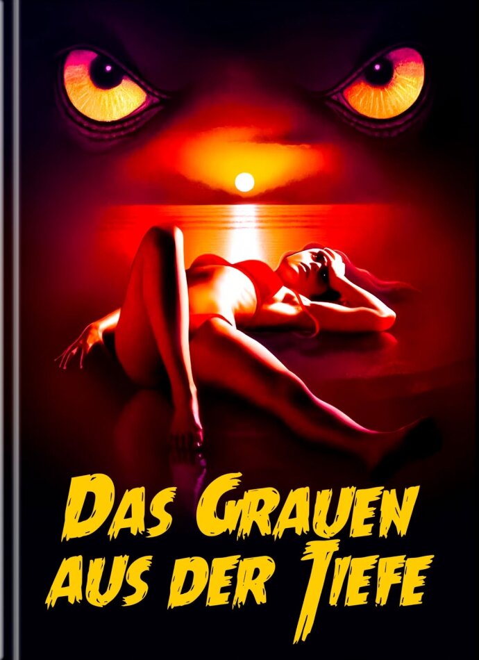 Das Grauen aus der Tiefe (1980) Cover C, Limited Edition, Mediabook, Blu-ray + DVD