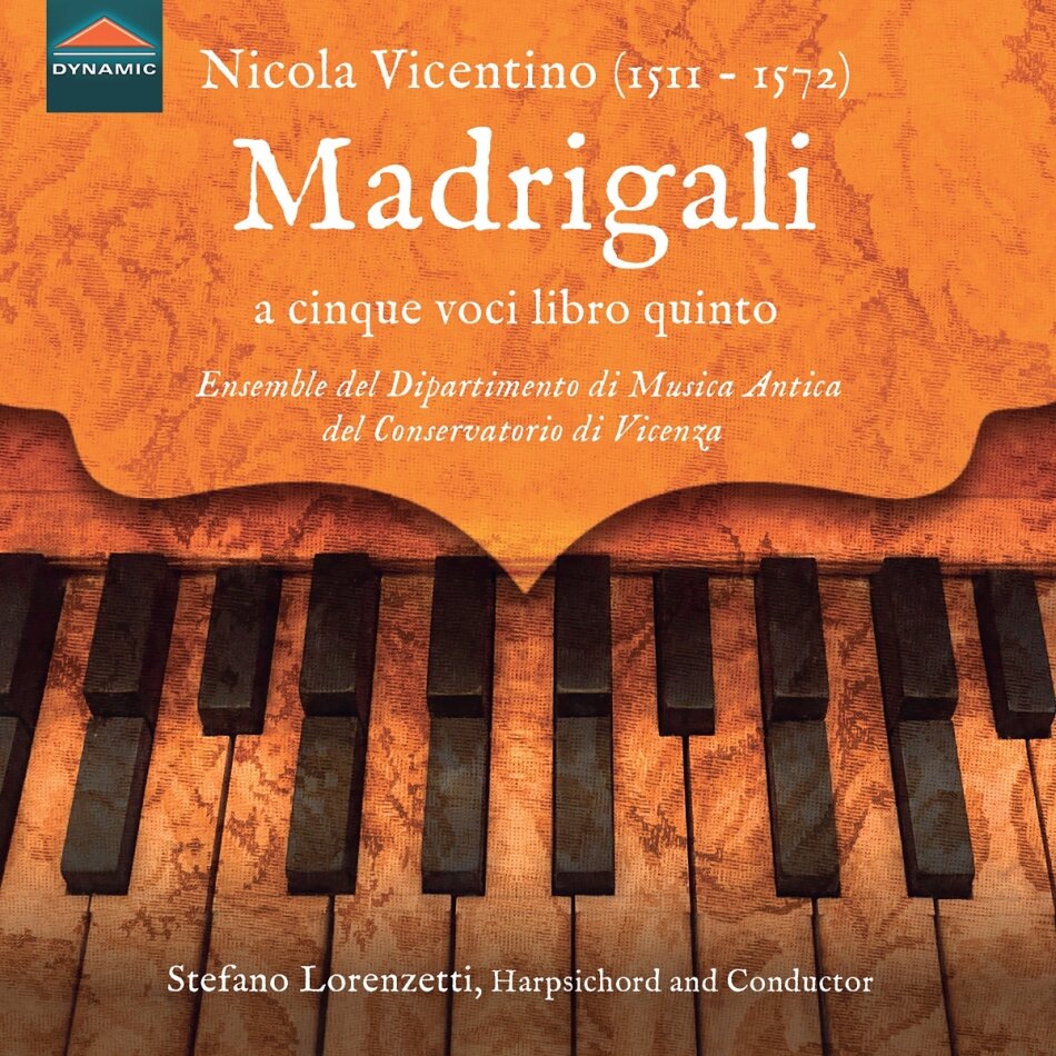 Ensemble del Dipartimento di Musica Antica Vicenza, Stefano Lorenzetti, Bettina Hoffmann, Stefano Lorenzetti & Simone Vallerotonda - Madrigali a cinque voci Libro quinto