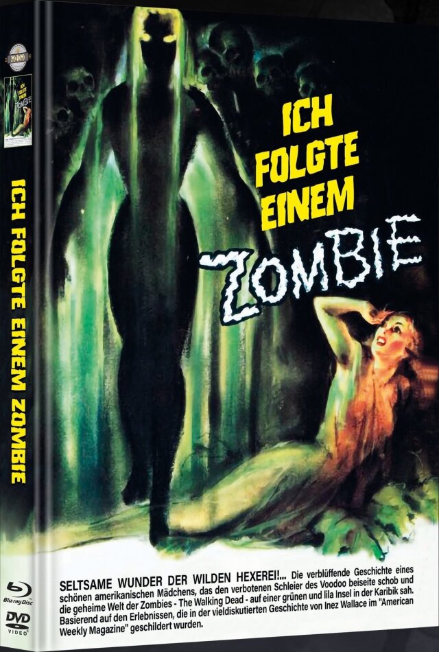 Ich folgte einem Zombie (1943) Cover A, b/w, Limited Edition, Mediabook, Blu-ray + DVD