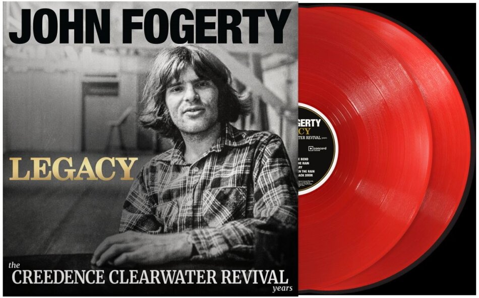 John Fogerty - Legacy: The CCR Years (John’s Version) CH Exclusive, Edizione Limitata, Translucent Red Vinyl, 2 LP