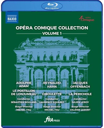 Orchestra of the Op&eacute;ra-Comique Paris, S&eacute;bastien Rouland, Laurence Equilbey & Julien Leroy - Op&eacute;ra Comique Collection: Volume 1 - Le Postillon de Lonjumeau / Ciboulette / La Perichole (3 Blu-rays)