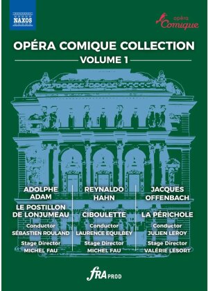 Orchestra of the Op&eacute;ra-Comique Paris, S&eacute;bastien Rouland, Laurence Equilbey & Julien Leroy - Op&eacute;ra Comique Collection: Volume 1 - Le Postillon de Lonjumeau / Ciboulette / La Perichole (3 DVDs)