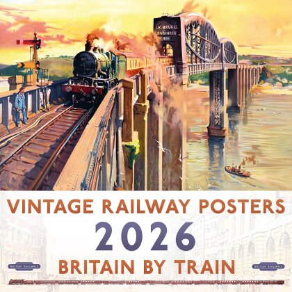 Vintage Railway Posters 2026