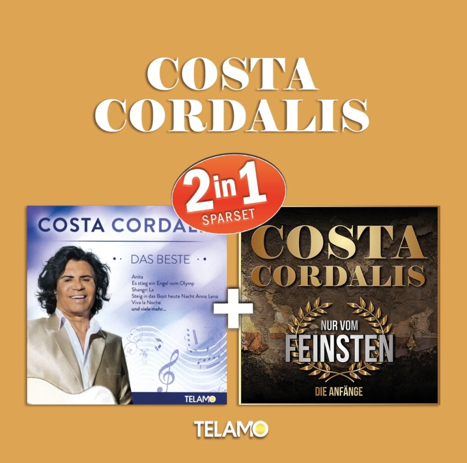 Costa Cordalis - 2In1 Telamo, 2 CDs