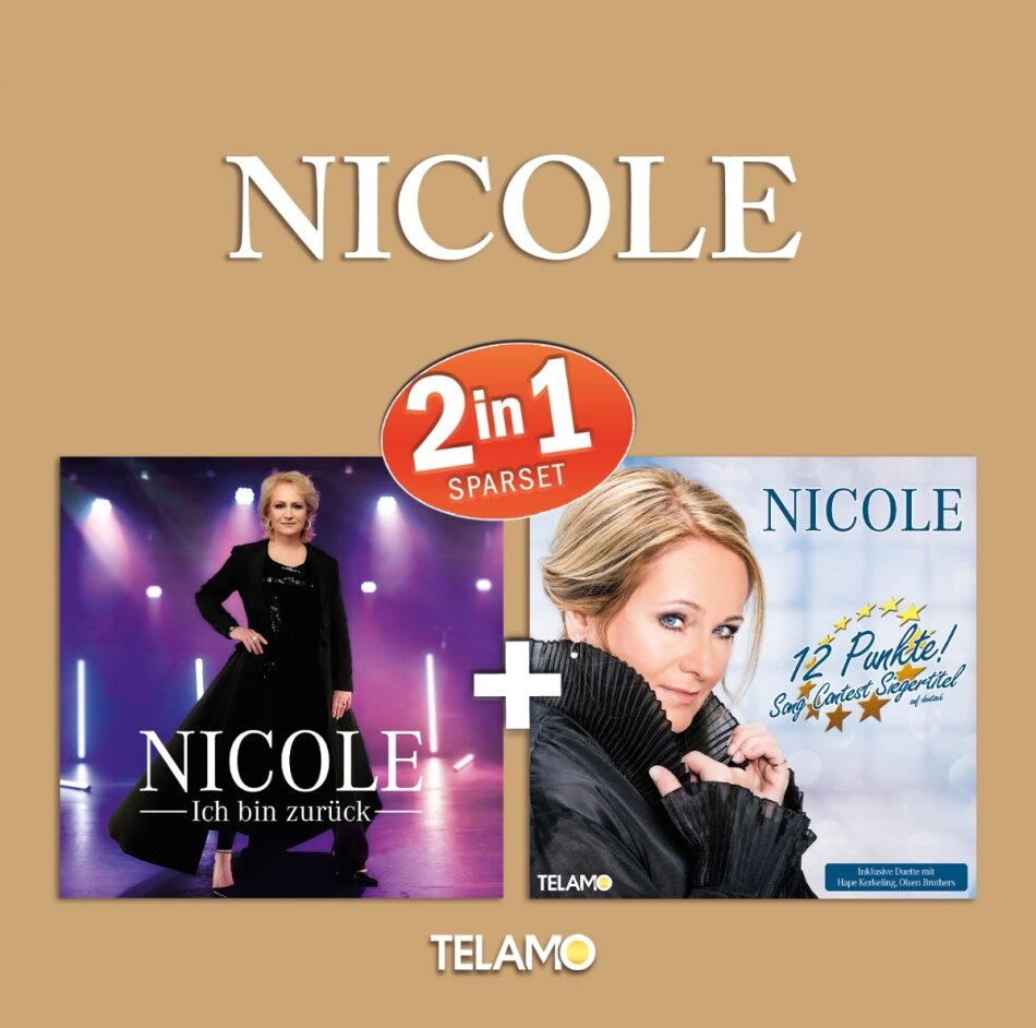 Nicole - 2in1 Vol. 3 Telamo, 2 CDs