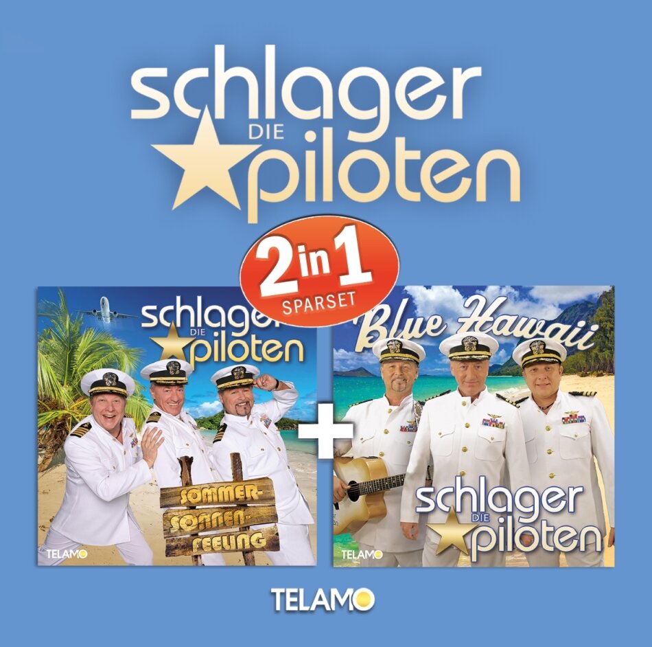 Die Schlagerpiloten - 2in1 Vol. 2 Telamo, 2 CD