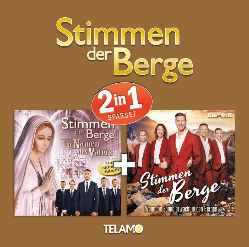 Stimmen der Berge - 2in1 Vol. 3 Telamo, 2 CD