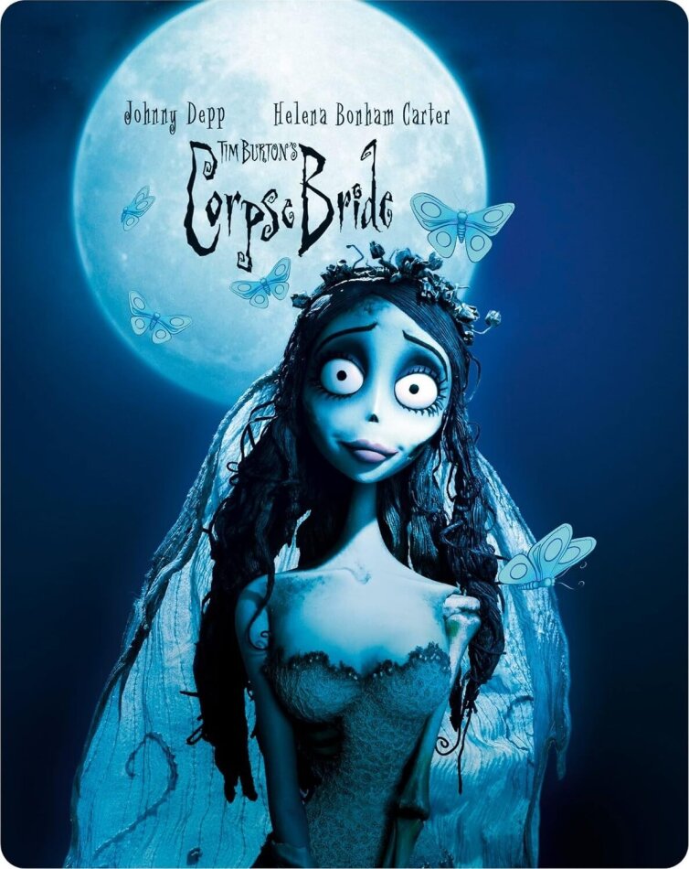 Corpse Bride (2005) Steelbook, 4K Ultra HD + Blu-ray