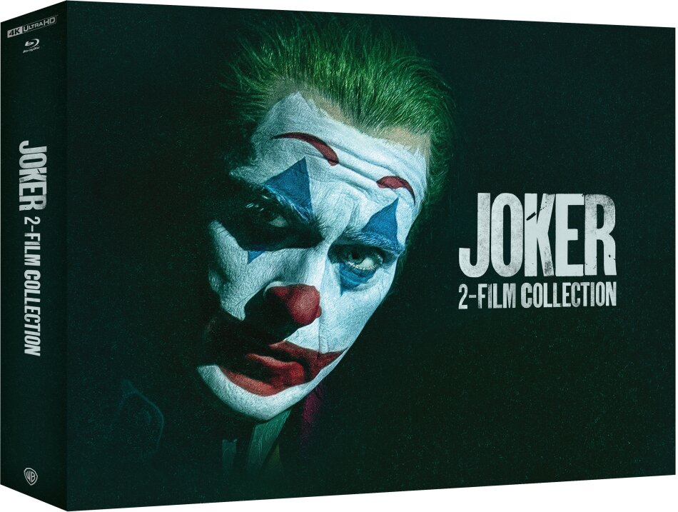 Joker (2019) / Joker: Folie à Deux (2024) - 2-Film Collection Boxset, Edizione Speciale Limitata, Steelbook, 2 4K Ultra HDs + 2 Blu-ray