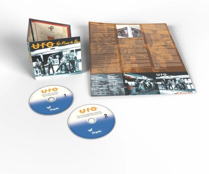 UFO - No Place To Run (2025 Reissue, Chrysalis, Deluxe Edition, 2 CDs)