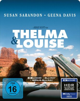 Thelma & Louise (1991) (Limited Edition, Steelbook, 4K Ultra HD + 2 Blu-rays)