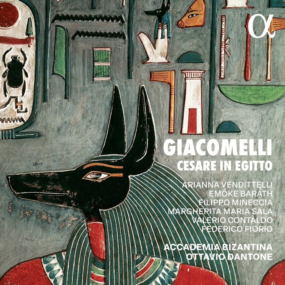 Geminiano Giacomelli (1692-1740), Ottavio Dantone, Arianna Vendittelli, Emöke Baráth & Accademia Bizantina - Cesare In Egitto 3 CDs