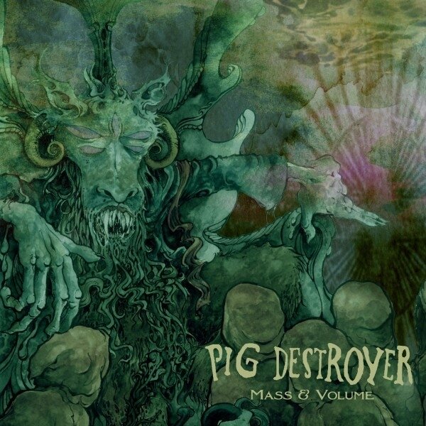 Pig Destroyer - Mass & Volume Sleeve Christmas Tree Marble Vinyl, LP