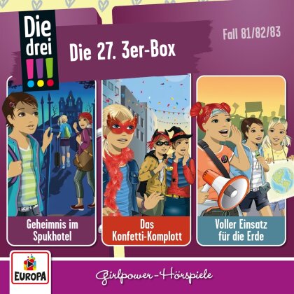 Die Drei !!! - 27./3er Box - Folgen 81-83 (3 CD)