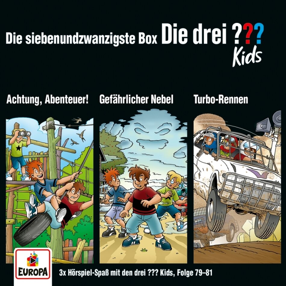 Die Drei ??? Kids - 27./3er Box- Folgen 79-81 3 CDs