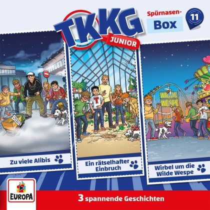 TKKG Junior - Sp&uuml;rnasen-Box 11 (Folgen 31,32,33) (3 CDs)