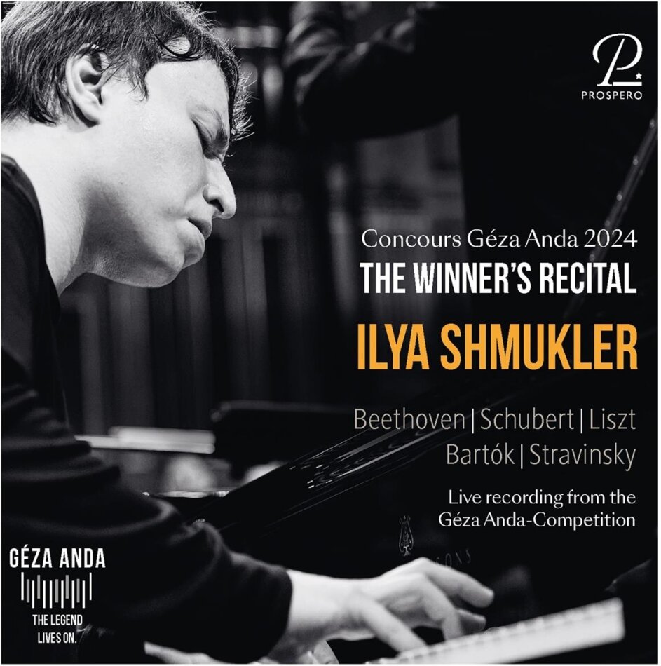 Béla Bartók (1881-1945), Ludwig van Beethoven (1770-1827), Franz Schubert (1797-1828), Igor Strawinsky (1882-1971) & Ilya Shmukler - The Winner's Recital