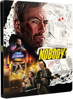 Nobody (2021) (Limited Edition, Steelbook, 4K Ultra HD + Blu-ray)