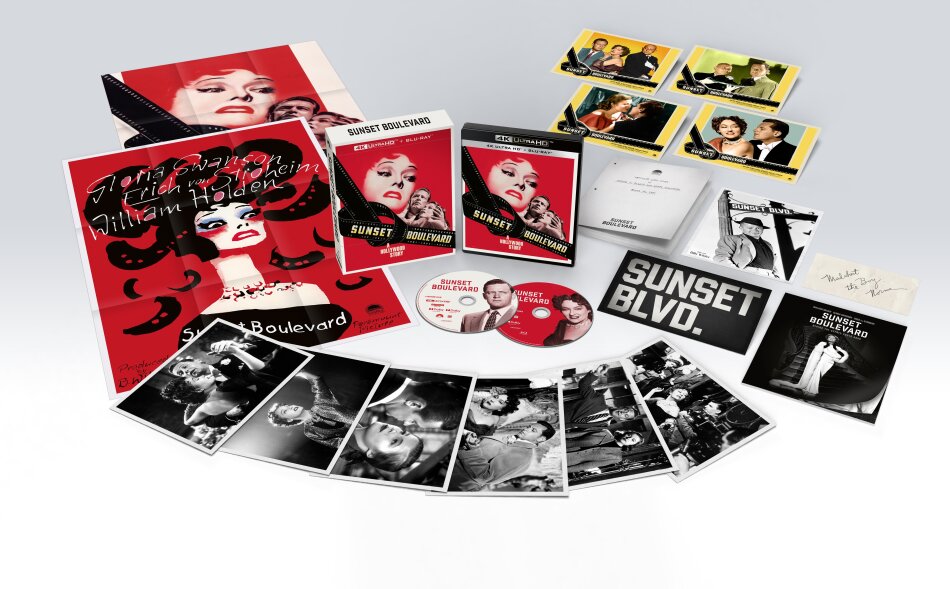 Viale del tramonto (1950) b/w, 75th Anniversary Collector's Edition, Limited Edition, 4K Ultra HD + Blu-ray