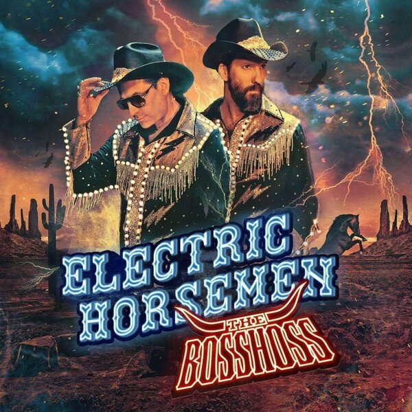 The Bosshoss - Electric Horsemen 45 RPM, Limited Edition, Red Vinyl, 2 LPs