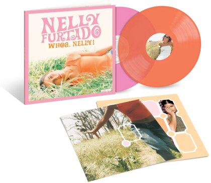 Nelly Furtado - Whoa Nelly (2024 Reissue, Geffen Records, Limited Edition, Pink & Orange Vinyl, 2 LPs)