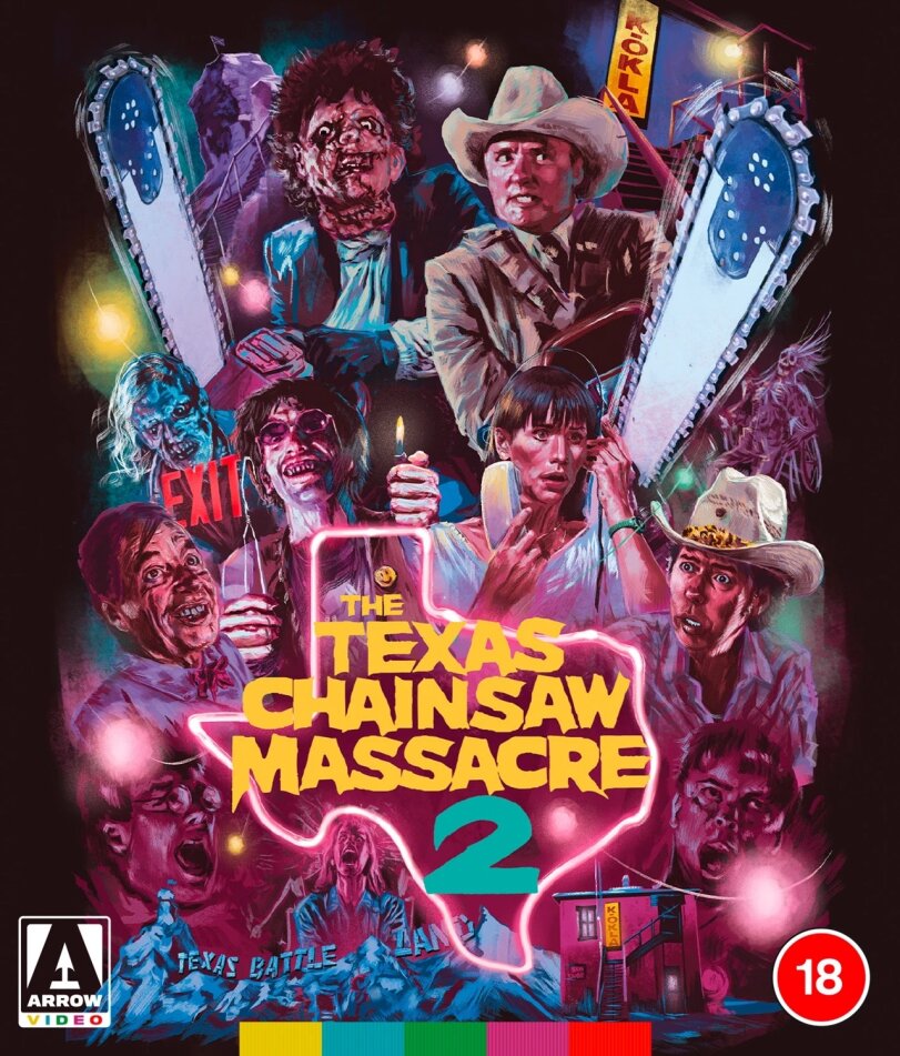 The Texas Chainsaw Massacre 2 (1986) 4K Ultra HD + Blu-ray