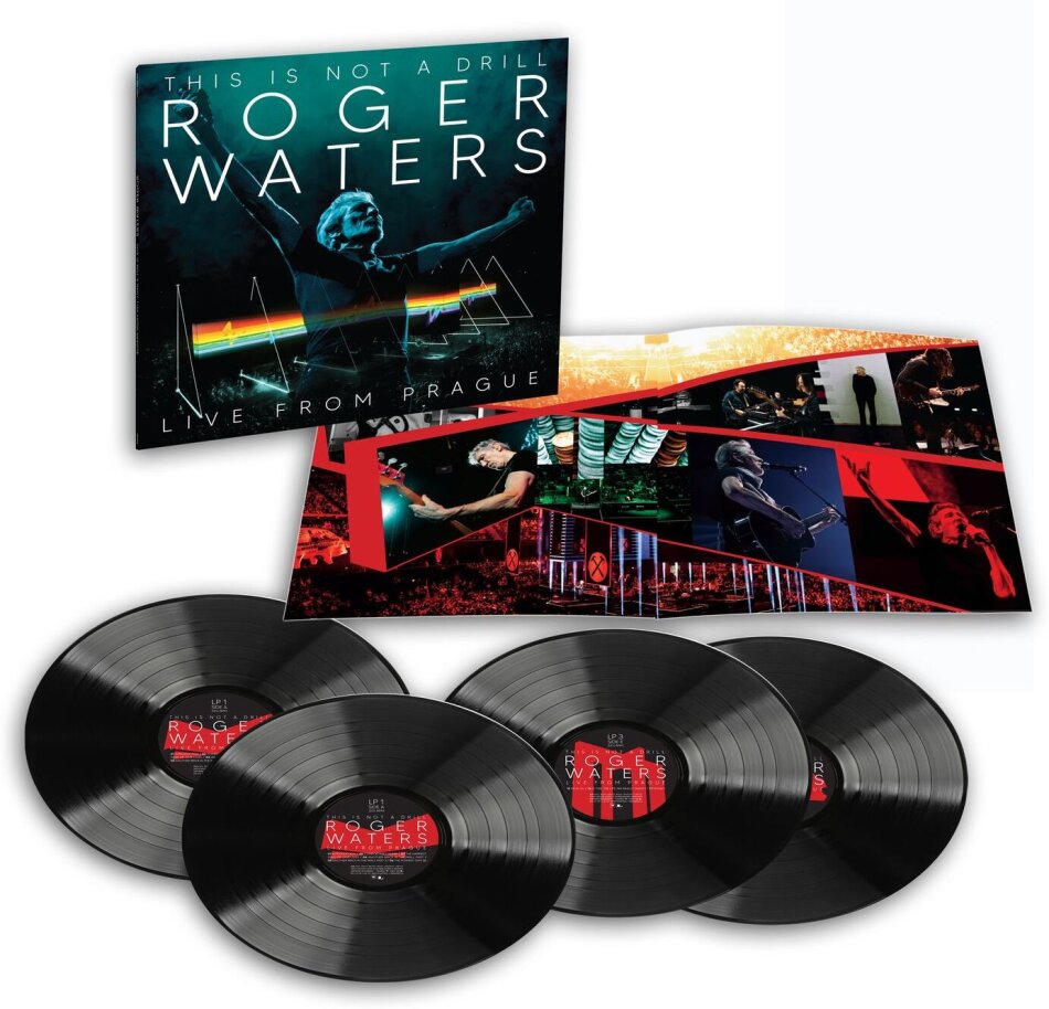 Roger Waters - This Is Not A Drill - Live From Prague 4 LPs