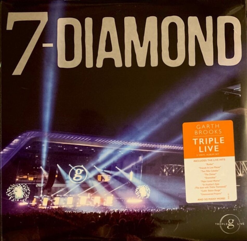 Garth Brooks - Triple Live 2025 Reissue, 3 LPs
