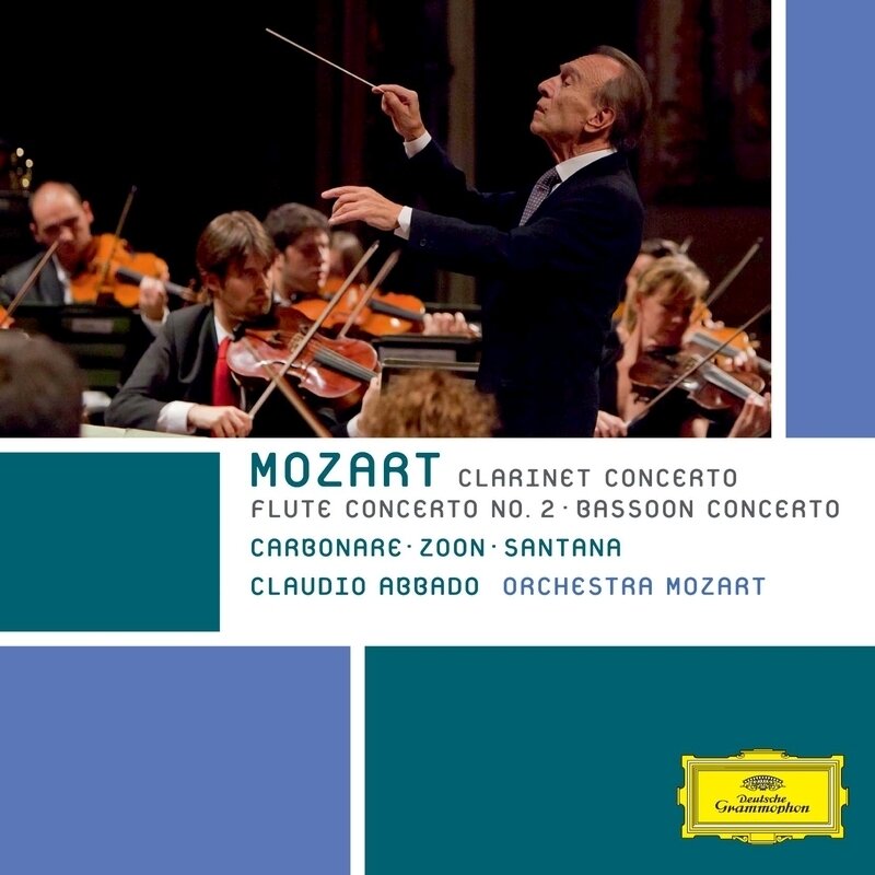 Wolfgang Amadeus Mozart (1756-1791), Claudio Abbado, Jacques Zoon, Alessandro Carbonare, … - Clarinet Concerto, Flute Concerto 2, Bassoon Concerto Japan Edition