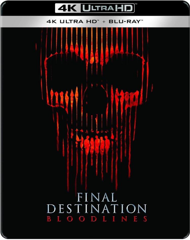 Final Destination: Bloodlines (2025) Limited Edition, Steelbook, 4K Ultra HD + Blu-ray