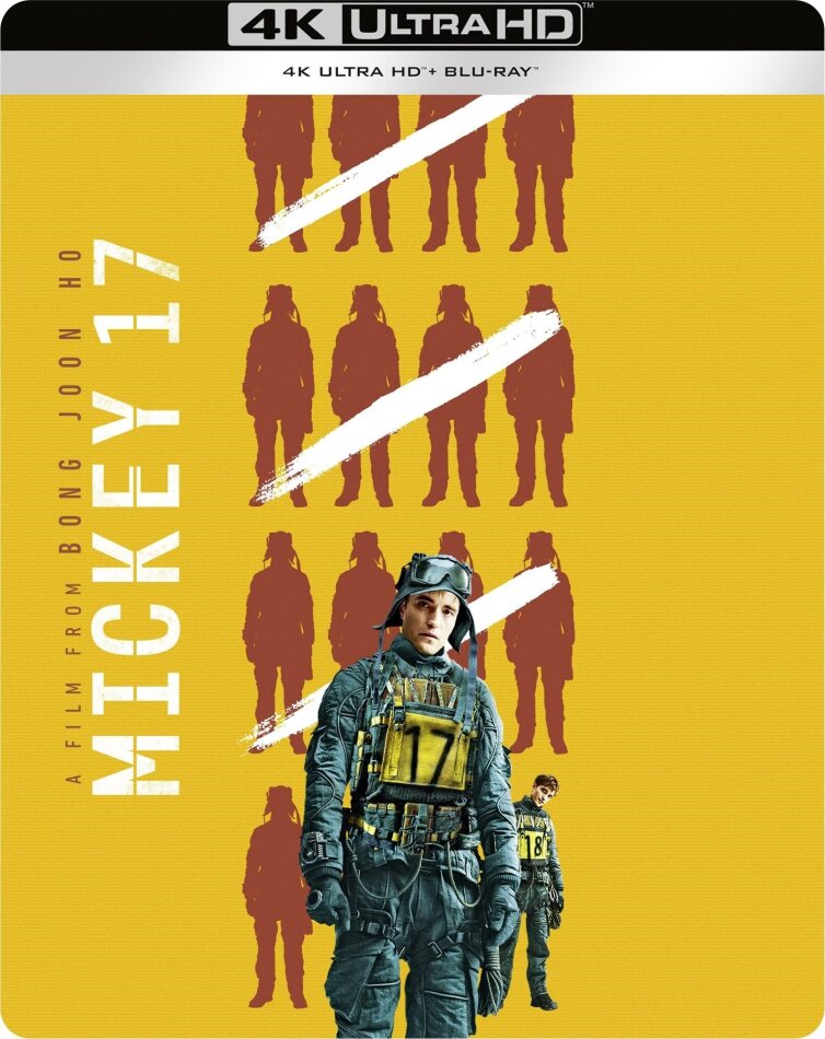 Mickey 17 (2024) Steelbook, 4K Ultra HD + Blu-ray