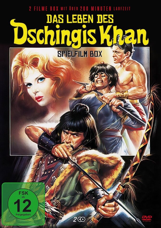 Das Leben des Dschingis Khan - Box 2 DVDs