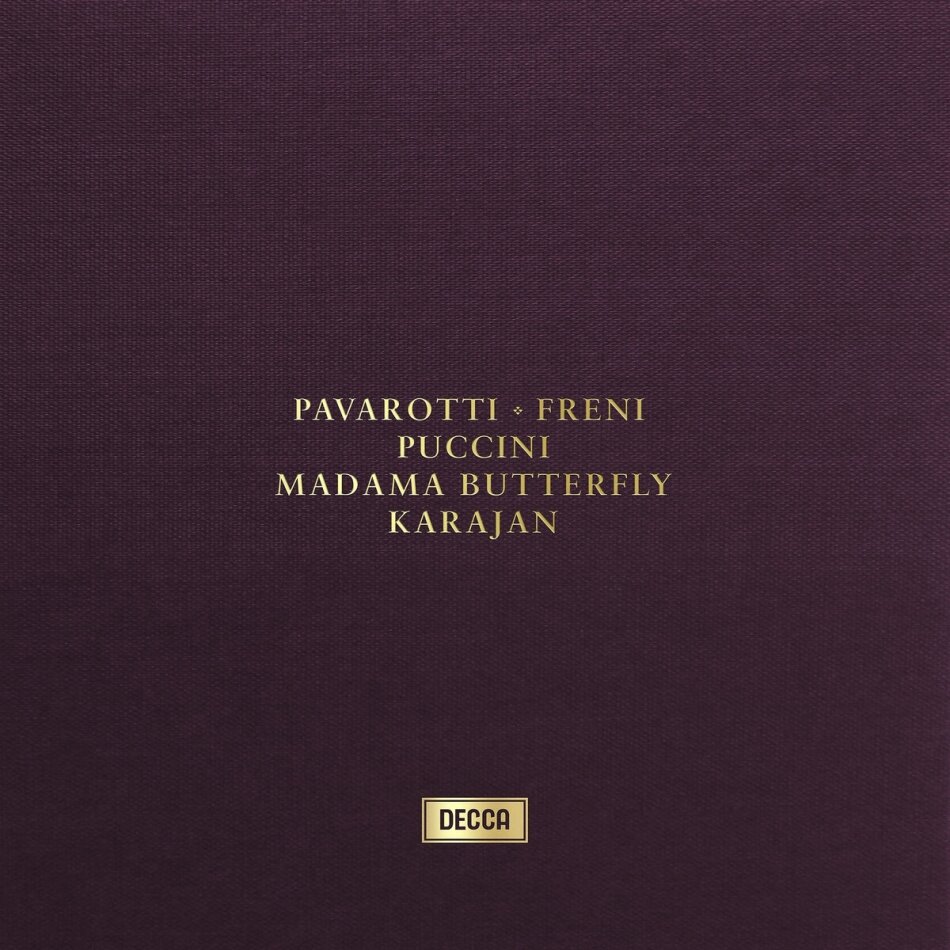 Luciano Pavarotti, Mirella Freni, Wiener Philharmoniker & Herbert von Karajan - Madame Butterfly 3 LPs